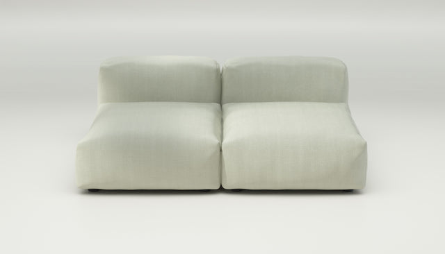 vetsak | Sofa Set 01 Medium - herringbone - beige | Modulares Sofa | 2.5 Sitzer