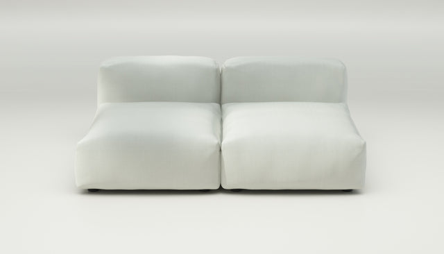 vetsak | Sofa Set 01 Medium - herringbone - creme | Modulares Sofa | 2.5 Sitzer