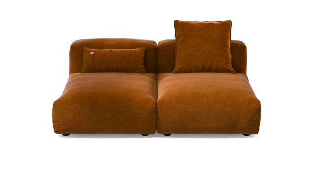 vetsak | Sofa Set 01 Medium - Suave - Honey | Modulares Sofa | 2.5 Sitzer
