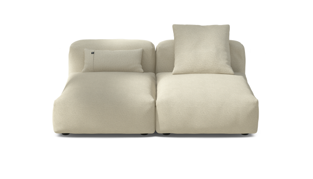 vetsak | Sofa Set 01 Medium - Loop Loop - Duna | Modulares Sofa | 2.5 Sitzer