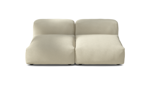 vetsak | Sofa Set 01 Medium - Loop Loop - Duna | Modulares Sofa | 2.5 Sitzer