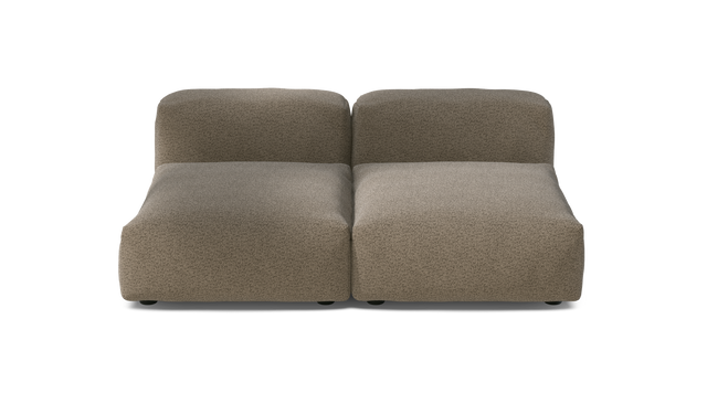 vetsak | Sofa Set 01 Medium - Loop Loop - Taupe | Modulares Sofa | 2.5 Sitzer