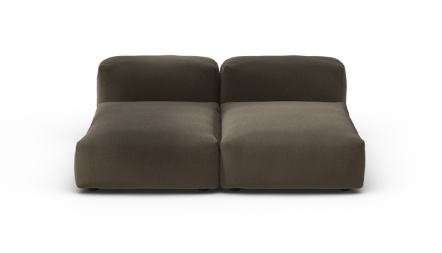 vetsak | Sofa Set 01 Medium - Breeze - Brown | Modulares Sofa | 2.5 Sitzer