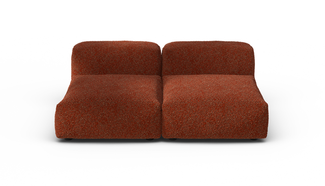 vetsak | Sofa Set 01 Medium - Nub - Sienna | Modulares Sofa | 2.5 Sitzer