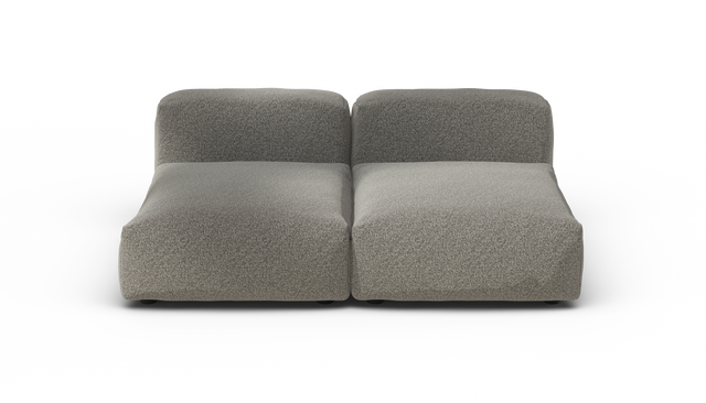 vetsak | Sofa Set 01 Medium - Pebble - Platinum | Modulares Sofa | 2.5 Sitzer