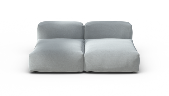 vetsak | Sofa Set 01 Medium - Pique - Turquoise | Modulares Sofa | 2.5 Sitzer
