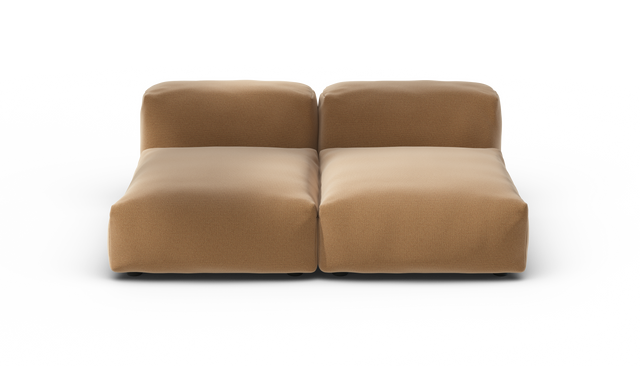 vetsak | Sofa Set 01 Medium - Pique - Wheat | Modulares Sofa | 2.5 Sitzer