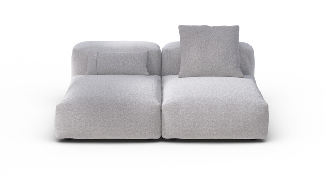 vetsak | Sofa Set 01 Medium - Ridge - Dune | Modulares Sofa | 2.5 Sitzer