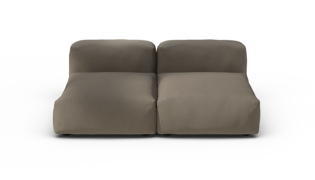 vetsak | Sofa Set 01 Medium - Terrain - Driftwood | Modulares Sofa | 2.5 Sitzer