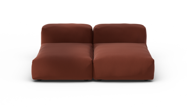 vetsak | Sofa Set 01 Medium - Terrain - Saffron | Modular Sofa | 2.5 Seater