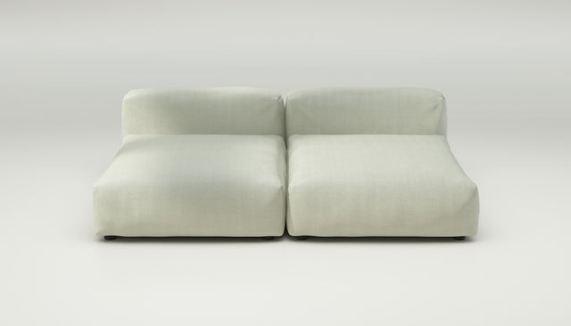 vetsak | Sofa Set 01 XLarge - herringbone - beige | Modulares Sofa | 3.5 Sitzer