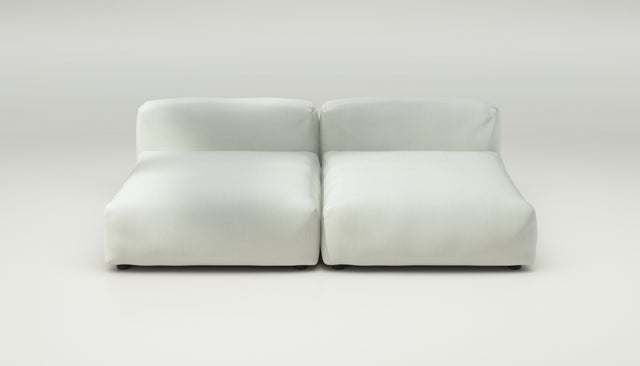 vetsak | Sofa Set 01 XLarge - herringbone - creme | Modulares Sofa | 3.5 Sitzer