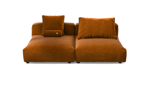 vetsak | Sofa Set 01 XLarge - Suave - Honey | Modulares Sofa | 3.5 Sitzer