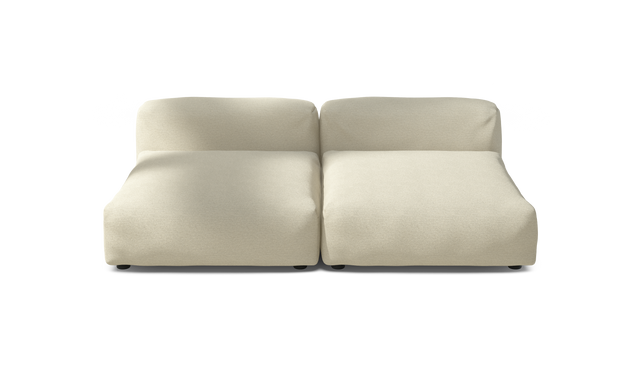 vetsak | Sofa Set 01 XLarge - Loop Loop - Duna | Modulares Sofa | 3.5 Sitzer
