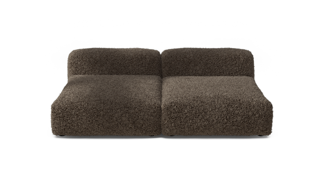 vetsak | Sofa Set 01 XLarge - Doodle - Cacao | Modulares Sofa | 3.5 Sitzer