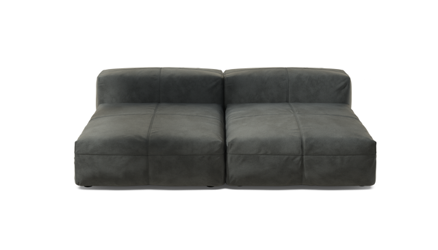 vetsak | Sofa Set 01 XLarge - Leather - Cacao | Modulares Sofa | 3.5 Sitzer