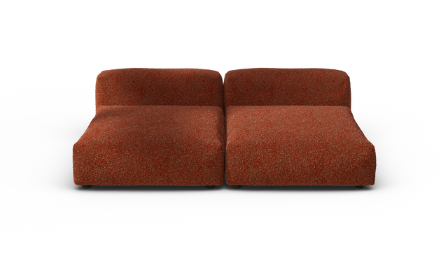 vetsak | Sofa Set 01 XLarge - Nub - Sienna | Modulares Sofa | 3.5 Sitzer