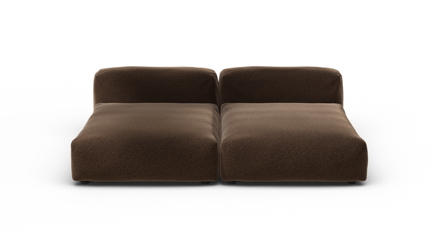 vetsak | Sofa Set 01 XLarge - Pebble - Umber | Modulares Sofa | 3.5 Sitzer