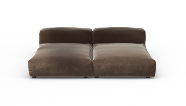 vetsak | Sofa Set 01 XLarge - Suave - Espresso | Modulares Sofa | 3.5 Sitzer
