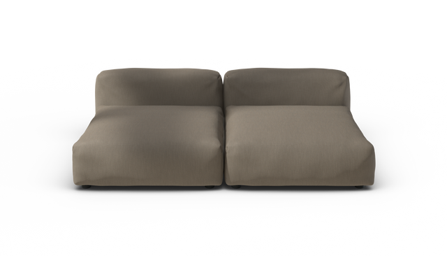 vetsak | Sofa Set 01 XLarge - Terrain - Driftwood | Modulares Sofa | 3.5 Sitzer