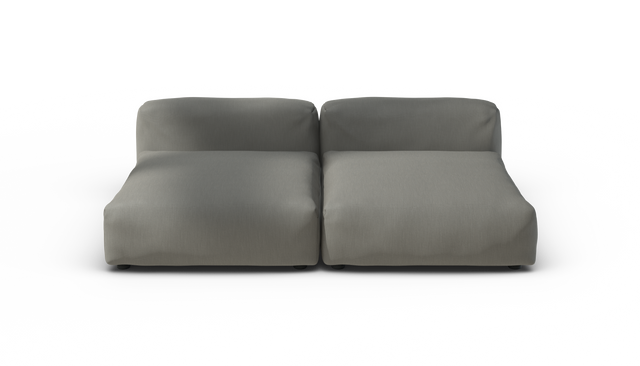 vetsak | Sofa Set 01 XLarge - Terrain - Flint | Modulares Sofa | 3.5 Sitzer