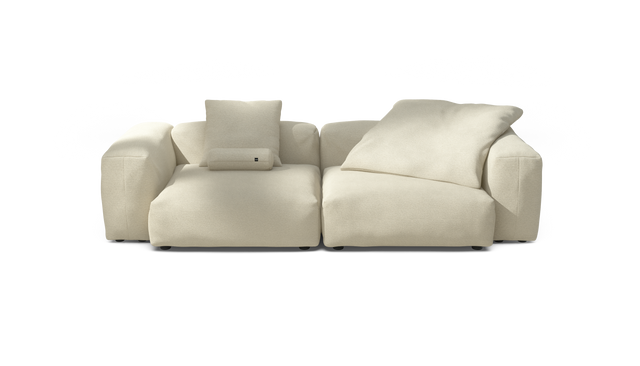 vetsak | Sofa Set 02 Large - Loop Loop - Duna | Modulares Sofa | 3.5 Sitzer | Big Sofa