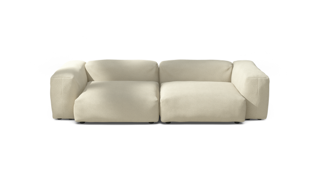 vetsak | Sofa Set 02 Large - Loop Loop - Duna | Modulares Sofa | 3.5 Sitzer | Big Sofa