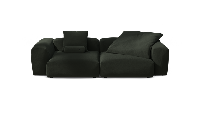 vetsak | Sofa Set 02 Large - Loop Loop - Mousse | Modulares Sofa | 3.5 Sitzer | Big Sofa