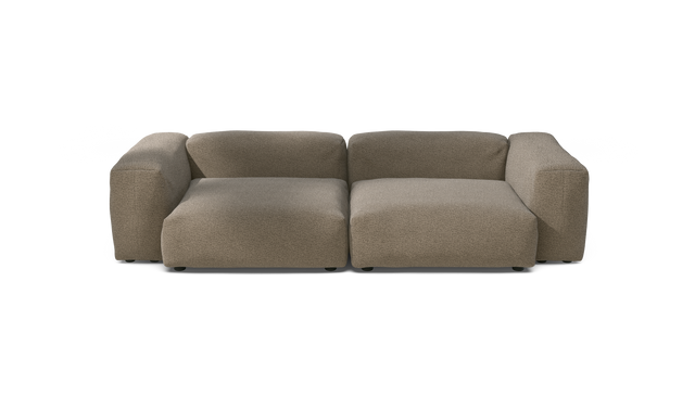 vetsak | Sofa Set 02 Large - Loop Loop - Taupe | Modulares Sofa | 3.5 Sitzer | Big Sofa