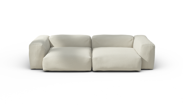 vetsak | Sofa Set 02 Large - Breeze - Ecru | Modulares Sofa | 3.5 Sitzer | Big Sofa