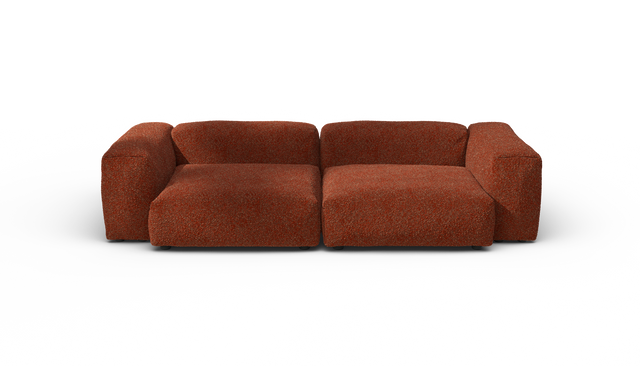 vetsak | Sofa Set 02 Large - Nub - Sienna | Modulares Sofa | 3.5 Sitzer | Big Sofa