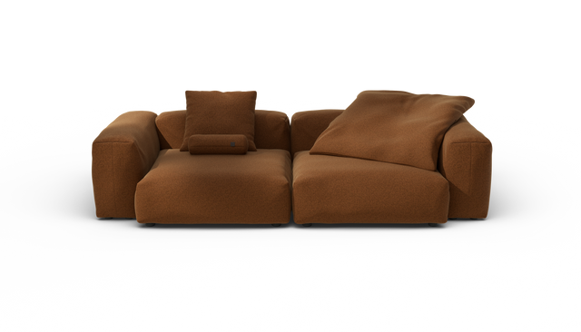 vetsak | Sofa Set 02 Large - Pebble - Sundried | Modulares Sofa | 3.5 Sitzer | Big Sofa