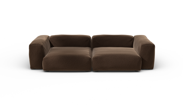 vetsak | Sofa Set 02 Large - Pebble - Umber | Modulares Sofa | 3.5 Sitzer | Big Sofa