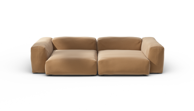 vetsak | Sofa Set 02 Large - Pique - Wheat | Modulares Sofa | 3.5 Sitzer | Big Sofa