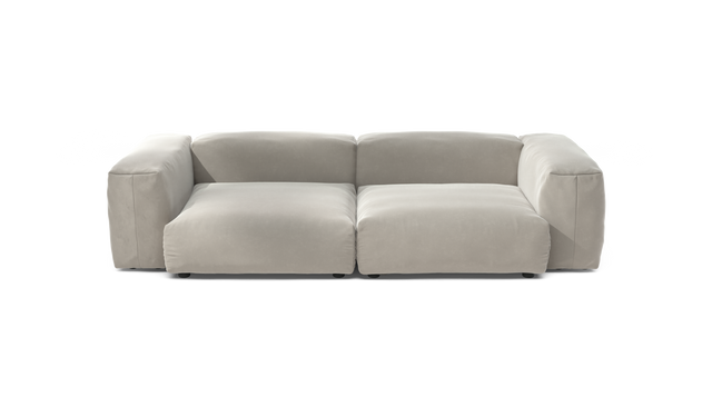 vetsak | Sofa Set 02 Large - Suave - Clay | Modulares Sofa | 3.5 Sitzer | Big Sofa