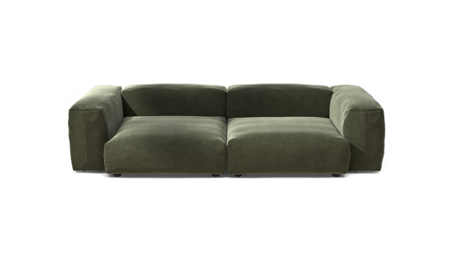 vetsak | Sofa Set 02 Large - Suave - Pine | Modulares Sofa | 3.5 Sitzer | Big Sofa