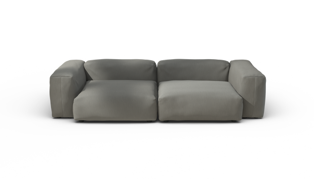 vetsak | Sofa Set 02 Large - Terrain - Flint | Modulares Sofa | 3.5 Sitzer | Big Sofa