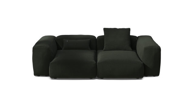 vetsak | Sofa Set 02 Medium - Loop Loop - Mousse | Modulares Sofa | 2.5 Sitzer | Big Sofa
