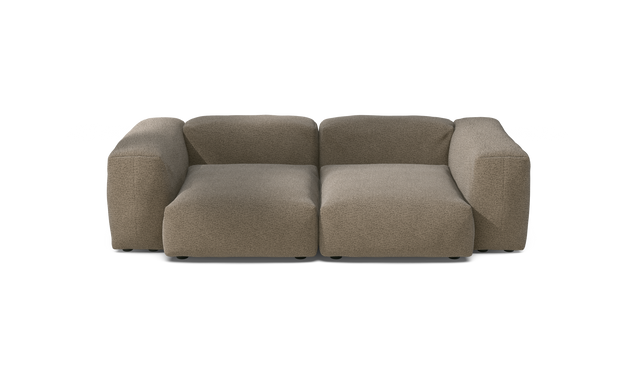 vetsak | Sofa Set 02 Medium - Loop Loop - Taupe | Modulares Sofa | 2.5 Sitzer | Big Sofa