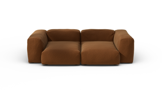 vetsak | Sofa Set 02 Medium - Pebble - Sundried | Modulares Sofa | 2.5 Sitzer | Big Sofa