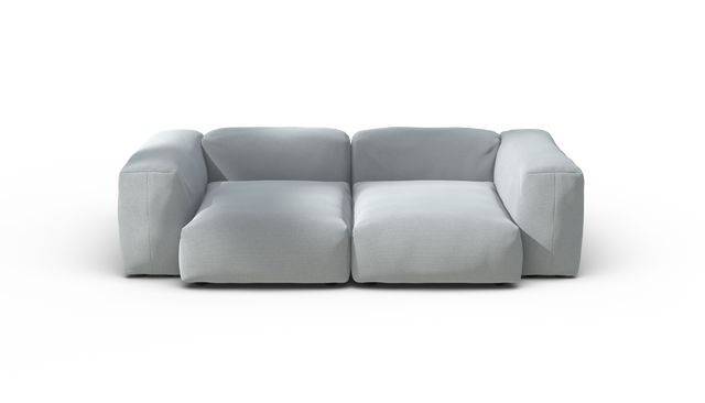 vetsak | Sofa Set 02 Medium - Pique - Turquoise | Modulares Sofa | 2.5 Sitzer | Big Sofa