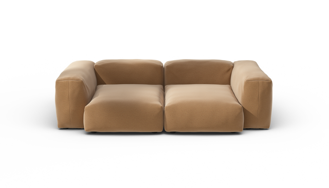 vetsak | Sofa Set 02 Medium - Pique - Wheat | Modulares Sofa | 2.5 Sitzer | Big Sofa