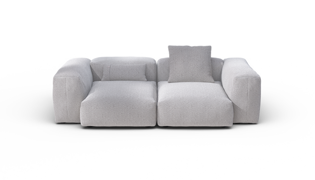 vetsak | Sofa Set 02 Medium - Ridge - Dune | Modulares Sofa | 2.5 Sitzer | Big Sofa