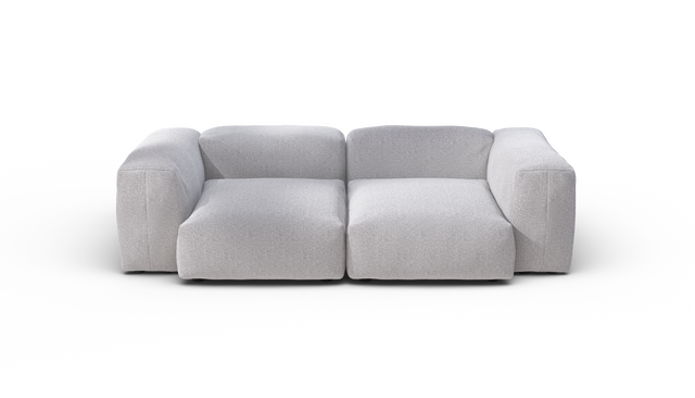 vetsak | Sofa Set 02 Medium - Ridge - Dune | Modulares Sofa | 2.5 Sitzer | Big Sofa