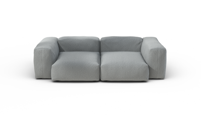 vetsak | Sofa Set 02 Medium - Ridge - Limestone | Modular Sofa | 2.5 Seater | Big Sofa