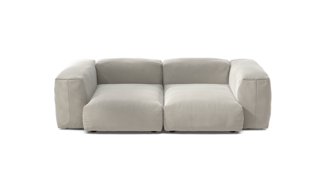 vetsak | Sofa Set 02 Medium - Suave - Clay | Modulares Sofa | 2.5 Sitzer | Big Sofa