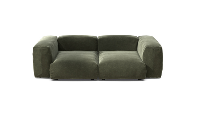 vetsak | Sofa Set 02 Medium - Suave - Pine | Modulares Sofa | 2.5 Sitzer | Big Sofa
