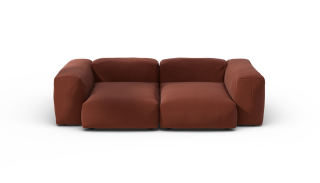 vetsak | Sofa Set 02 Medium - Terrain - Saffron | Modulares Sofa | 2.5 Sitzer | Big Sofa