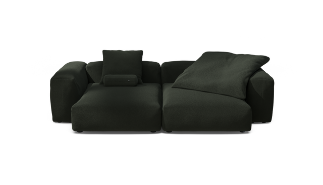 vetsak | Sofa Set 02 XLarge - Loop Loop - Mousse | Modulares Sofa | 3.5 Sitzer | Big Sofa