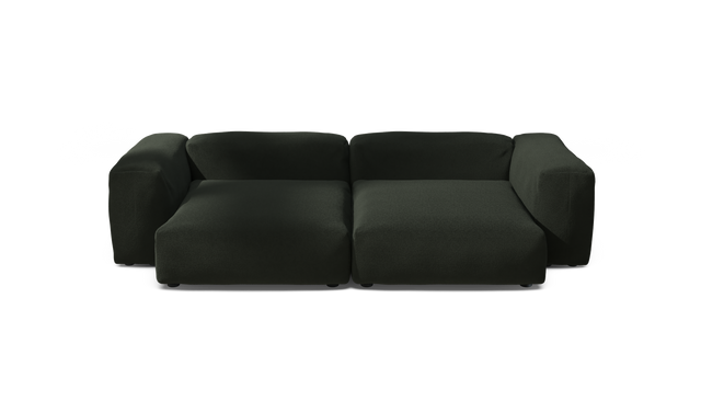 vetsak | Sofa Set 02 XLarge - Loop Loop - Mousse | Modulares Sofa | 3.5 Sitzer | Big Sofa